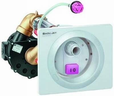 Gegenstromanlage Badu Jet Vogue und Wave Kugehahn-Kit