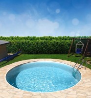 Rundbecken Milano sandfarben Rundbecken Milano sandfarben