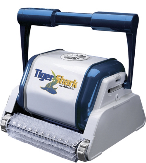 Vollautomatischer Schwimmbadreiniger Tiger Shark PVA-Bürsten Vollautomatischer Schwimmbadreiniger Tiger Shark PVA-Bürsten