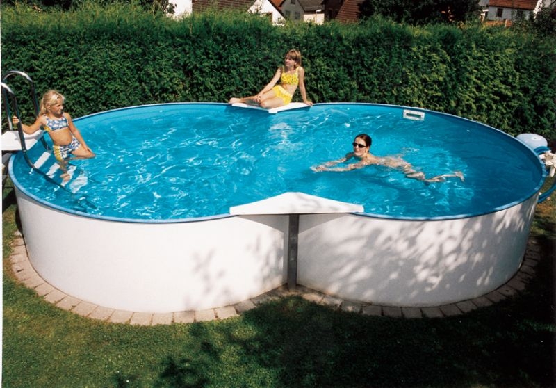 Achtformbecken-Set Family All-in 540 x 350 x 120 cm 0,8 mm Achtformbecken-Set Family All-in 540 x 350 x 120 cm 0,8 mm