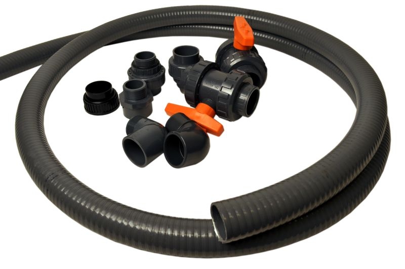 Verrohrungsset d50 für Power S Becken und Ovalbecken 4 x 8 m Verrohrungsset d50 für Power S Becken und Ovalbecken 4 x 8 m