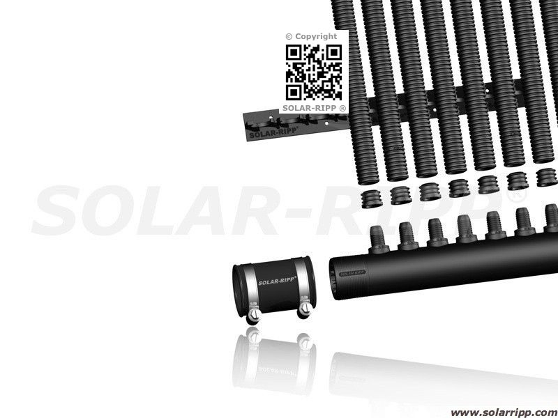 Solar-Ripp Absorber-Set 200 x 200 cm Solar-Ripp Absorber-Set 200 x 200 cm